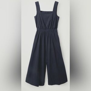 COS wide-leg cotton jumpsuit with cut back, Size 8